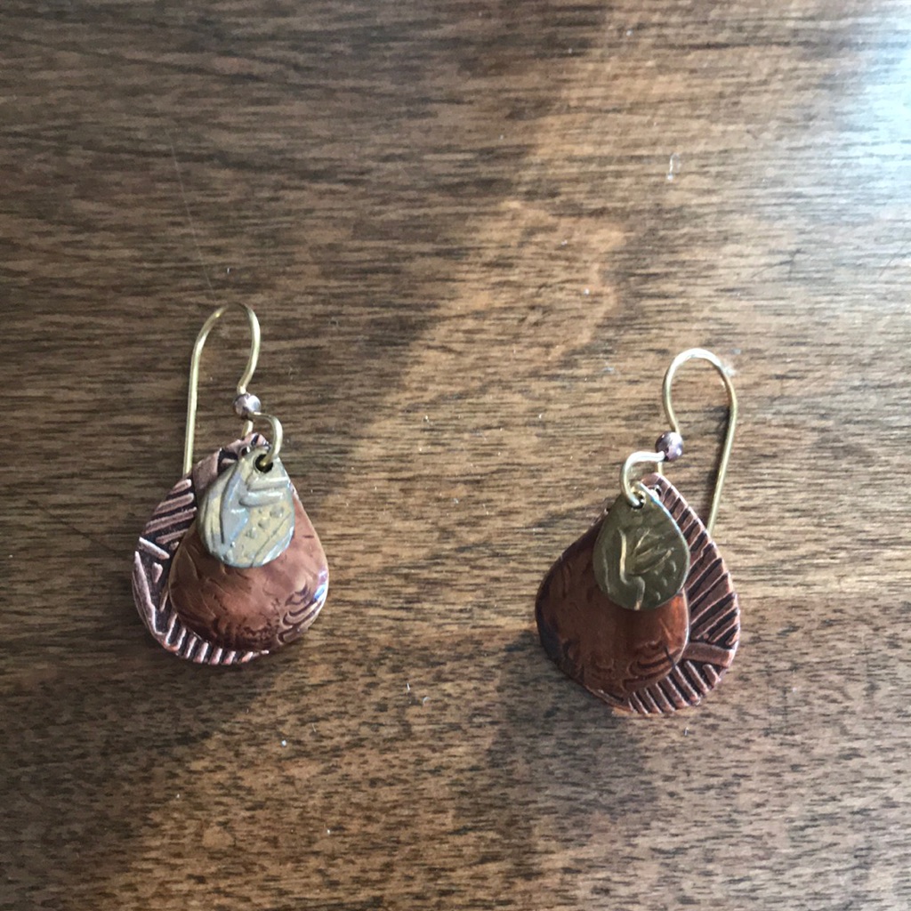 Rose GoldGold Earrings